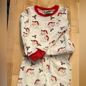 Santa Claus Kids Pajama Set - Red and White